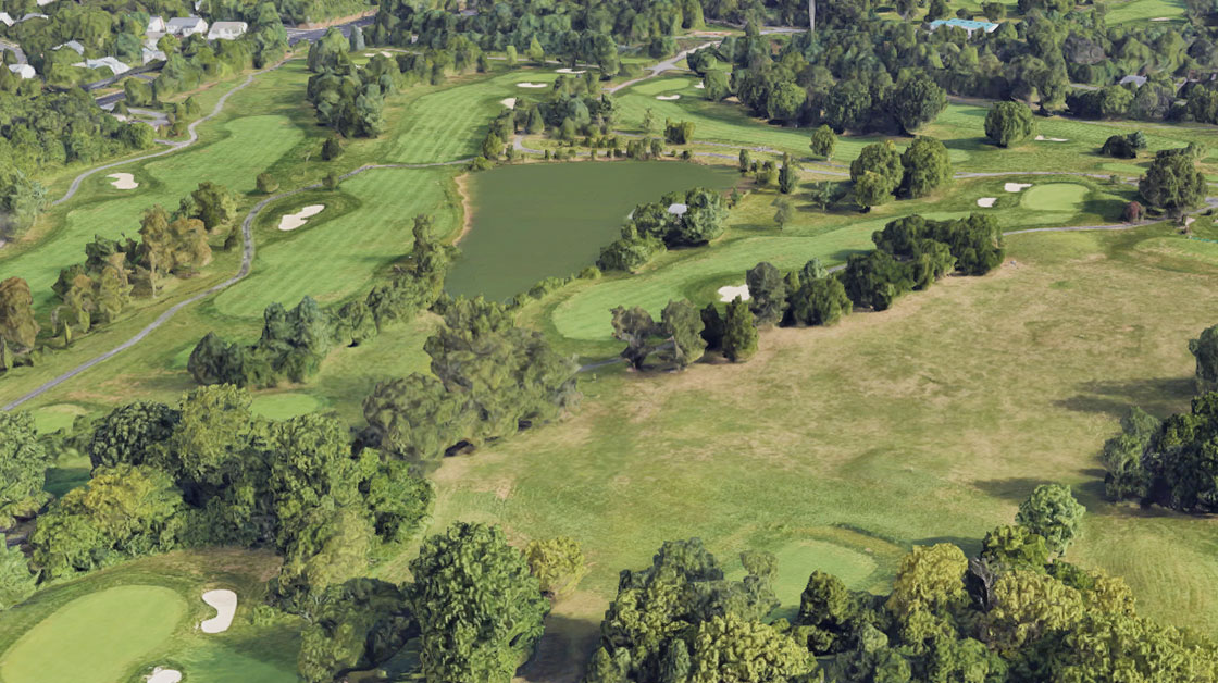 Herndon Centennial Golf Course Green
